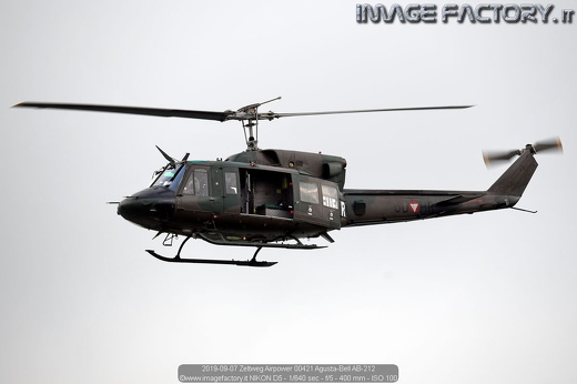 2019-09-07 Zeltweg Airpower 00421 Agusta-Bell AB-212
